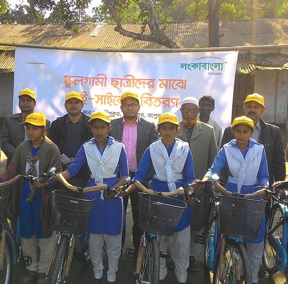 Bicycle Distribution Rangpur 2016