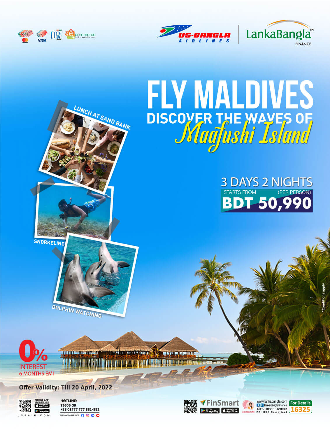 LBFL US Bangla Airlines Maldives Campaign