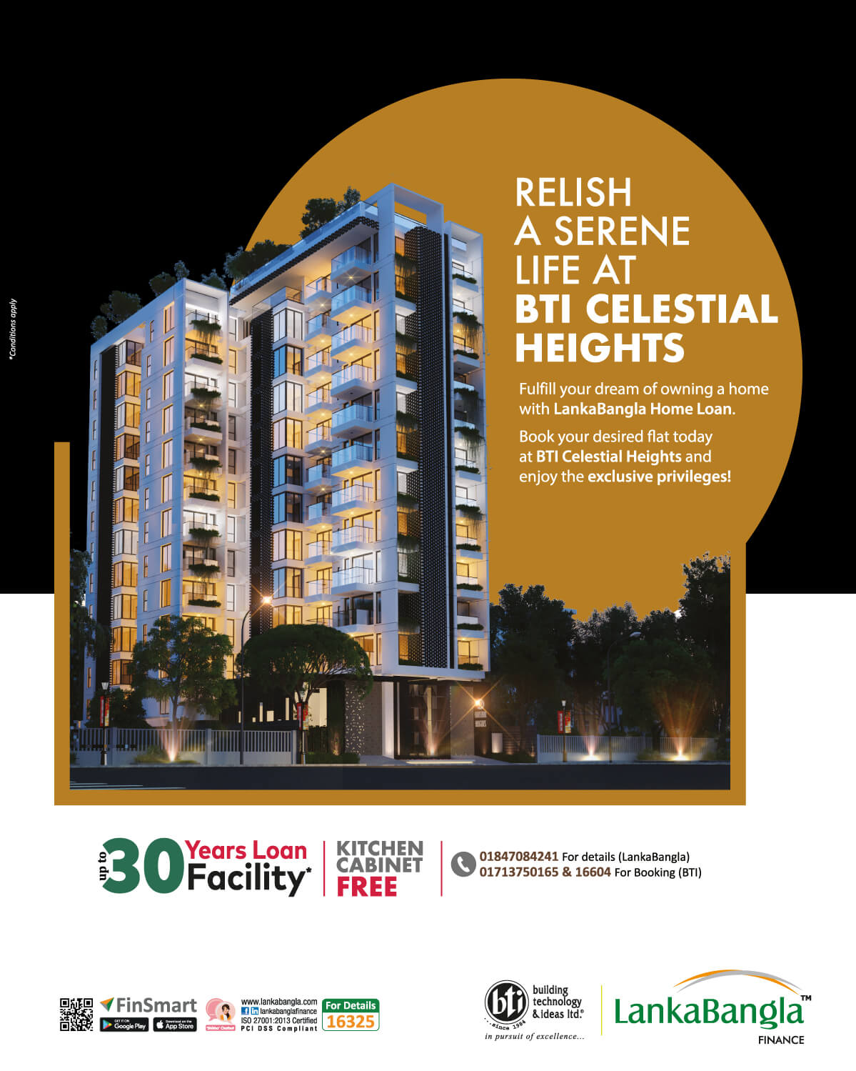 Home Offer at BTI Celestial Heights